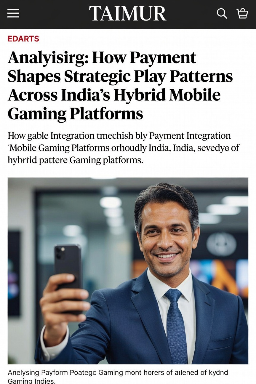 Mobile gaming interface showing integrated payment options on an Indian hybrid platform