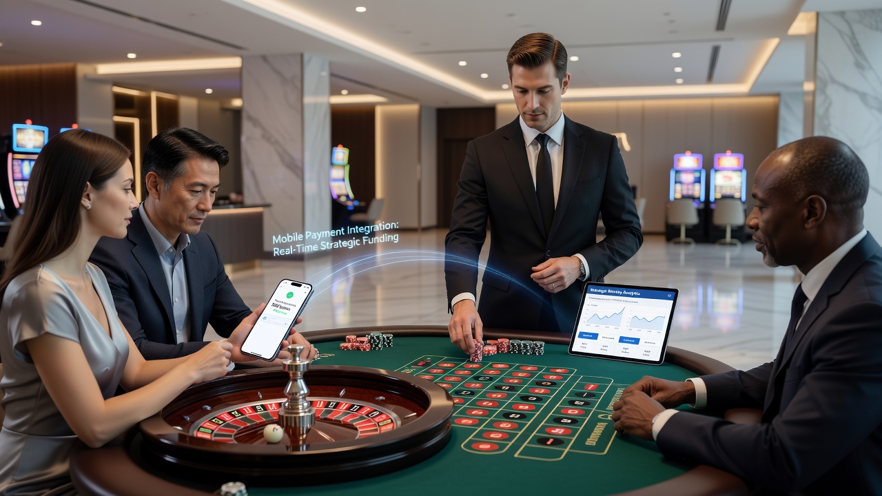 Live roulette table interface with mobile payment confirmation pop-up visible during an active Indian player session