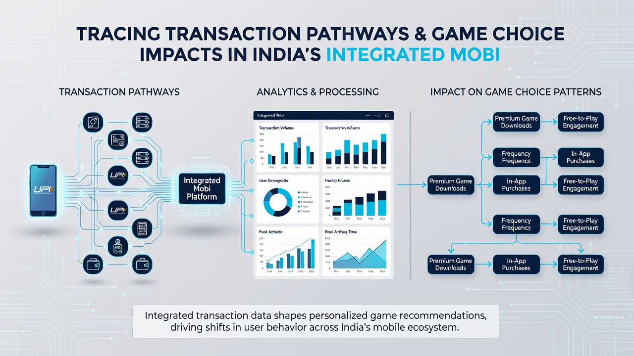 Infographic illustrating how different payment methods affect game preferences in Indian mobile betting apps